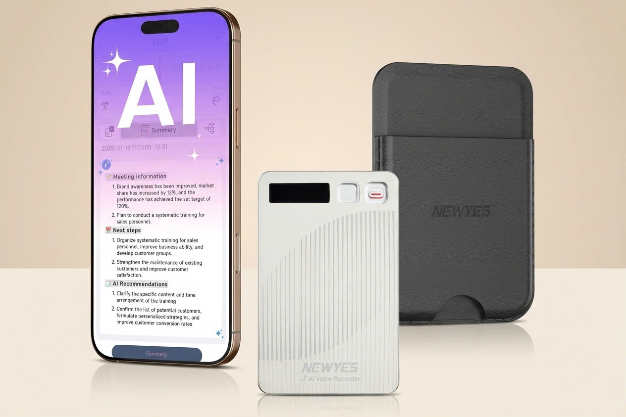 NEWYES AI Voice Recorder